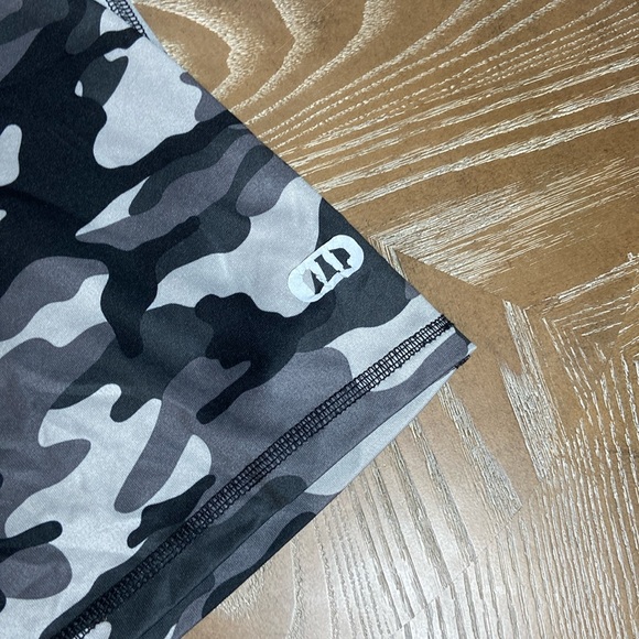 Little Boys Black & Gray Camouflage Dri Fit Summer Sleeveless Tank Top Shirt - Picture 3 of 8